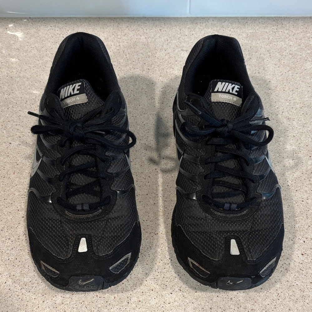 Nike Black and Gray Athletic Shoes